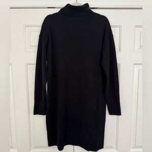 Cashmere Turtleneck Sweater Dress